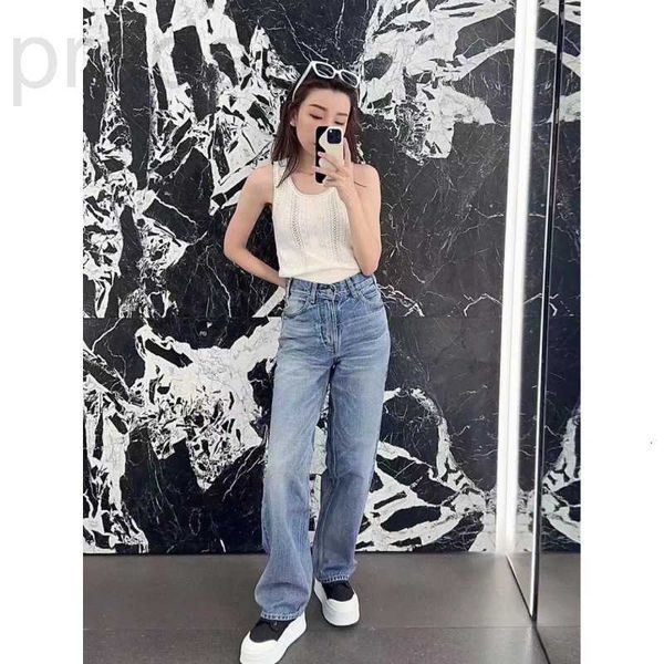 

women's tanks & camis designer 23ss summer new cutout round neck knitted single wear, comfortable and versatile gbeh, White