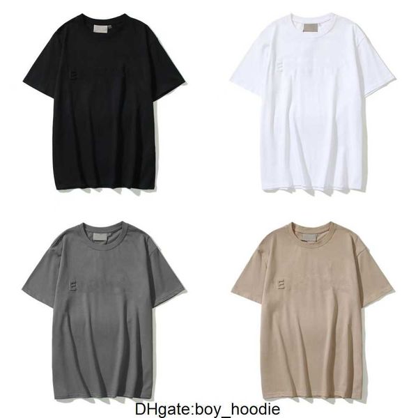 

men's t-shirts ess summer apparel mens women designers t shirts tees fashion man s casual chest letter shirt luxurys clothing street s, White;black