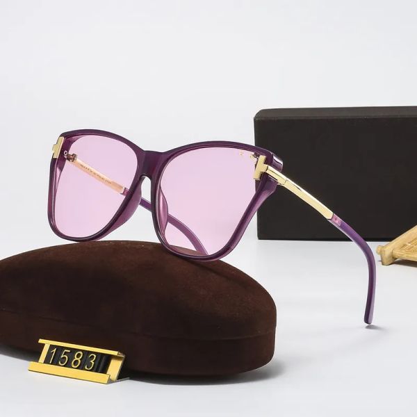 

207 A114 Women Brand Men lasses Designer Tom-fords Sun Glasses Driving Sunglass for Ladies Fashion Eyeglasses 4IJC