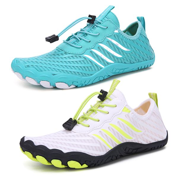 

water shoes 1pair for women men barefoot beach breathable sport shoe quick dry river sea aqua sneakers soft 230414, Black