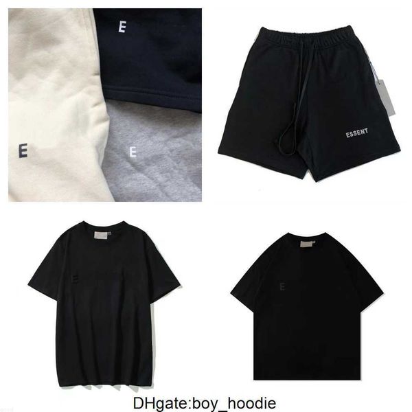 

2023 ess designer mens t-shirts womens tees short summer fashion casual with letter superior quality gyug, White;black