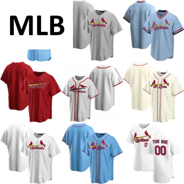 

custom jersey st. louis''cardinals''mens womens youth 1 ozzie smith 6 stan musial 11 paul dejong 16 kolten wong baseball, Blue;black