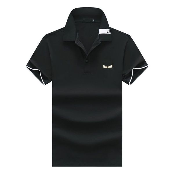 

men's fashion polo shirt men's t-shirts short sleeve fashion casua men's summer t-shirt various colors available size, White;black