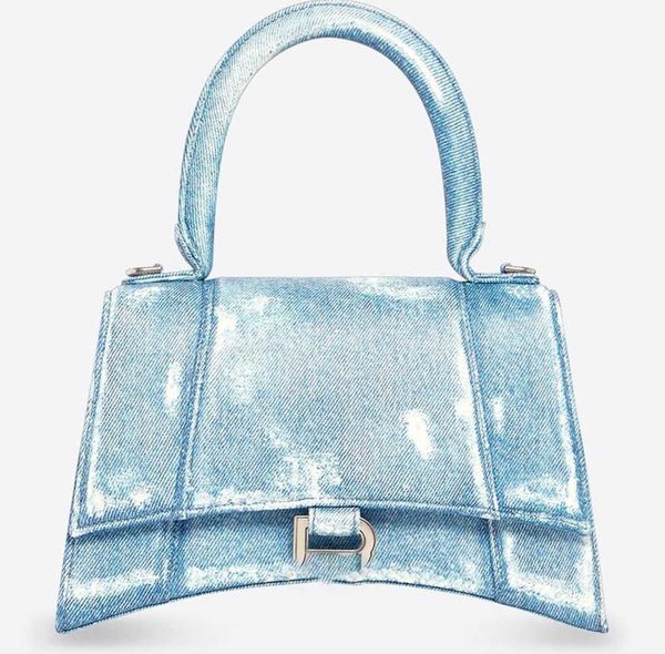

shoulder bags hourglass handbag designer ladies shiny crocodile embosseds chain crossbody bag fashion leather halfs moon appearance shoulder