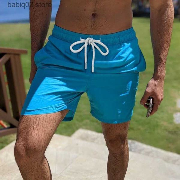

men's shorts surfcuz mens solid swim shorts quick dry beach board shorts with pockets and mesh lining mens summer surfing swimming trun, White;black