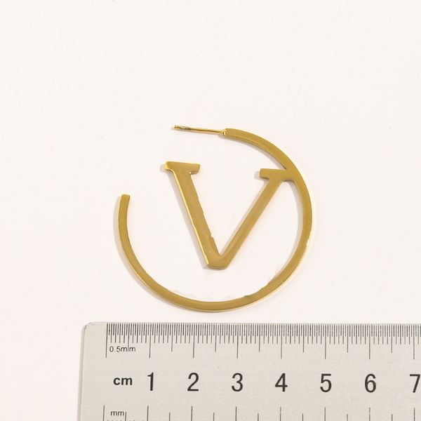 

designer women love stud earrings brand letter earrings spring jewelry earrings family wedding party gift jewelry wholesale gold, Golden;silver