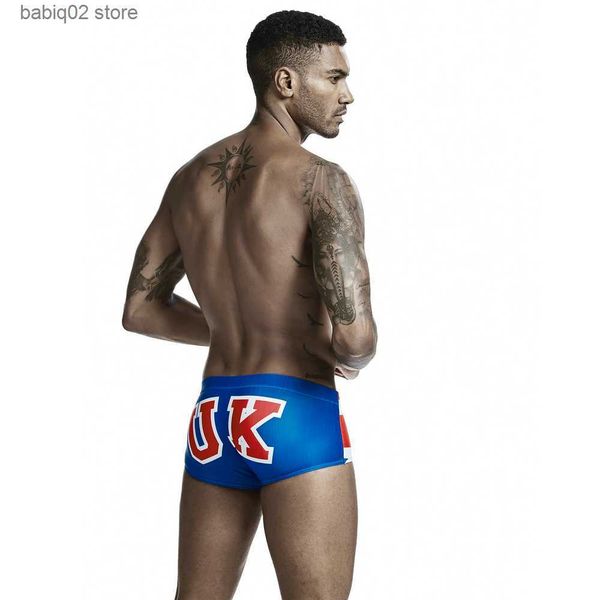 

men's swimwear brand men swimwear mens shorts swim trunk soft surfing swimsuit trunks boxers summer casual low-waist swimming sports un