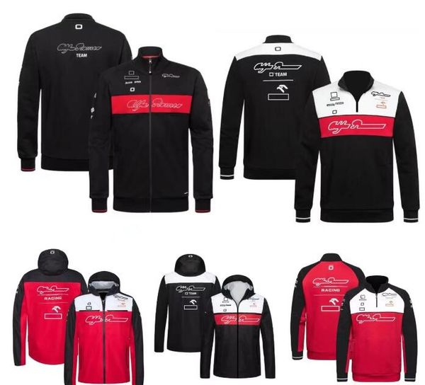 

f1 team sweatshirt new racing jackets of the same style customization
