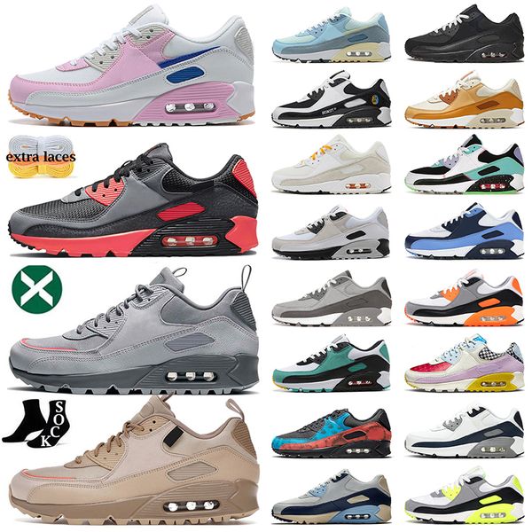 

90 90s running shoes for mens womens designer trainers gorge green unc surplus griffey trail team gold triple black white outdoor sports sne