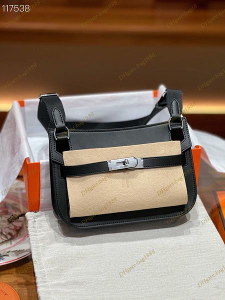

2023 new women's bag luxury designer handbag gypsy mini vintage wanderer bag swift leather casual one shoulder oblique straddle postman