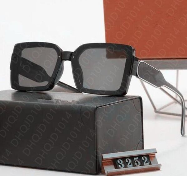 

driving sunglasses designer sunglasses polarized letters rectang for women men eyeglasses full frame goggle adumbral 9 option, White;black