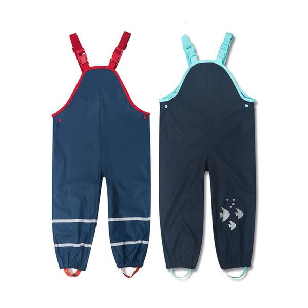 

overalls spring baby girl overalls sport rain toddler boy jumpsuit outdoor waterproof kids pants suspender children trousers clothes 230414, Blue