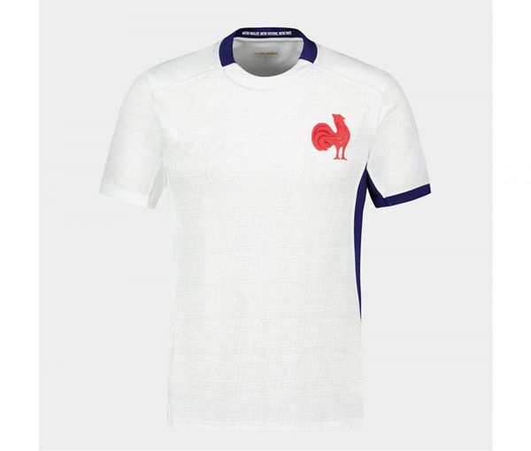 

new 2023 france rugby national team jerseys home away cymru sever version world cup polo t-shirt, Gray