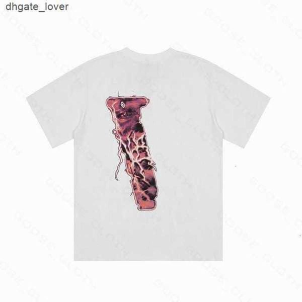 

vl mens t shirts print embroidery womens designer quality round neck clotheslpld, White;black