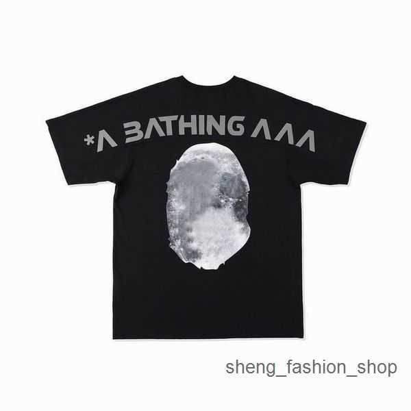 

bathing ape t-shirts sporty womens tees trends designer cotton short sleeves luxury sharks tshirts clothing street shorts clothes 4 a5rs, White;black