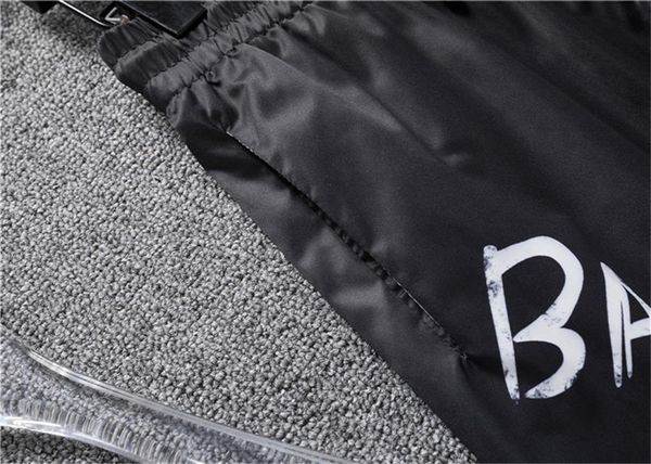 

men's shorts beach sport swim mens shorts track pant casual couples joggers pants high street shorts for man swim wear printing man swi, White;black
