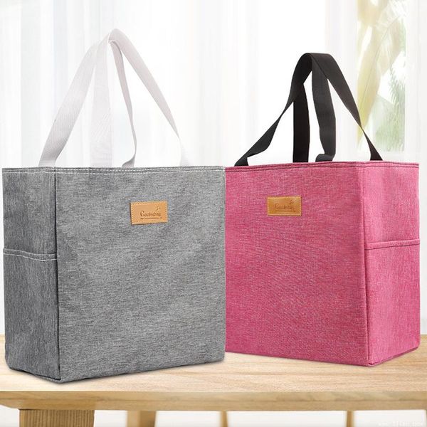 

isothermic bags large capacity hand carrying thermal insulation food cooler outdoor picnic bag reusable lunch bag