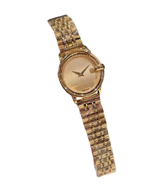 

women's vintage watch fashion simple style quartz watch women's popular small dial watch 24mm, Slivery;golden