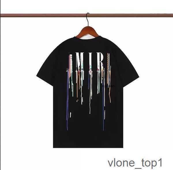 

casual 2023 amirs mens womens designer short t shirts printed fashion man tees t-shirt cotton sleeve luxury hip hop streetwear tshirts 9am i, White;black