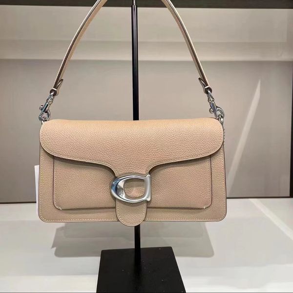 

luxury genuine leather tabby the tote bag designers baguette women men handbag sacoche fashion hobo travel clutch bags small chain cross bod