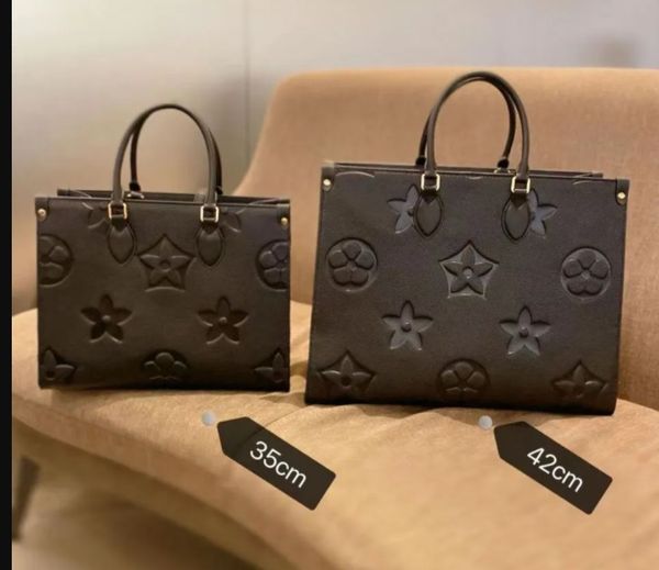 

designer bags women bag handbags embossed flower monograms onthego gm mm louiseitys womens handbag viutonity purse tote shoulder female
