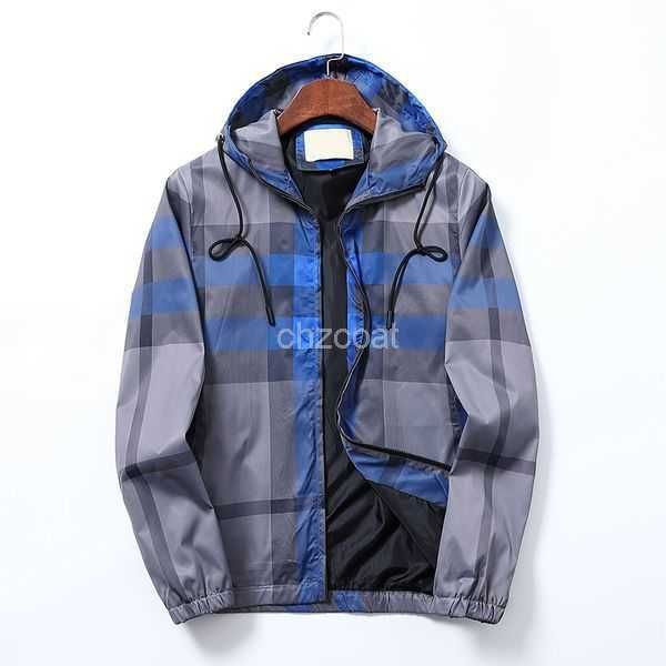 

mens hooded jackets thin designer sun protection trench coats womens monogrammed winter coats luxury clothing usvr h73z, Black;brown