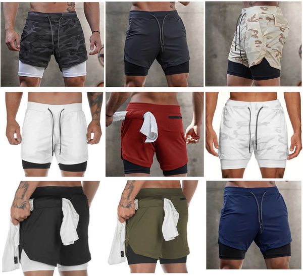 

designer men's mens tracksuits lululemen yoga shorts camos gym pants with towel buckle loose casual running lulus short lemon lemens, Gray