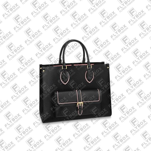 

m46154 onthego tote shoulder bag women fashion luxury designer shopping bag crossbody handbag 5a purse fast delivery
