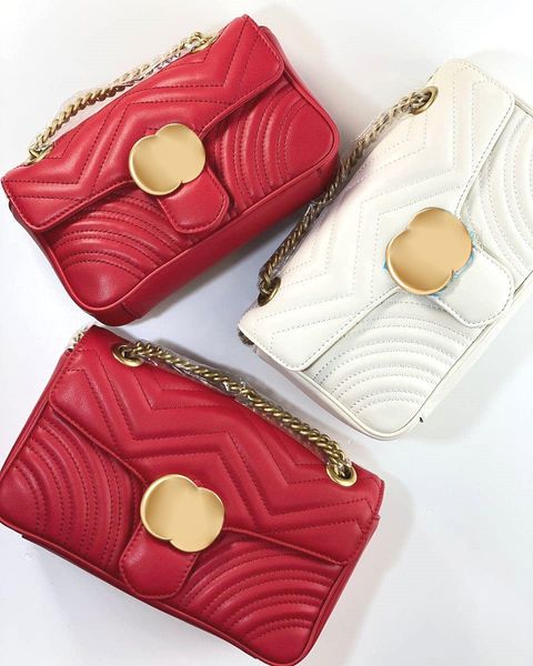 

3 sizes marmont handbag shoulder designer bag metal chain the tote bag mens womens luxury classic beach travel clutch bags genuine leather s