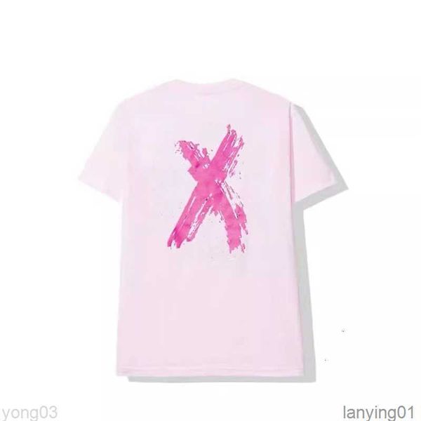 

men's t shirts fashion anti social club cross print t-shirt casual, White;black