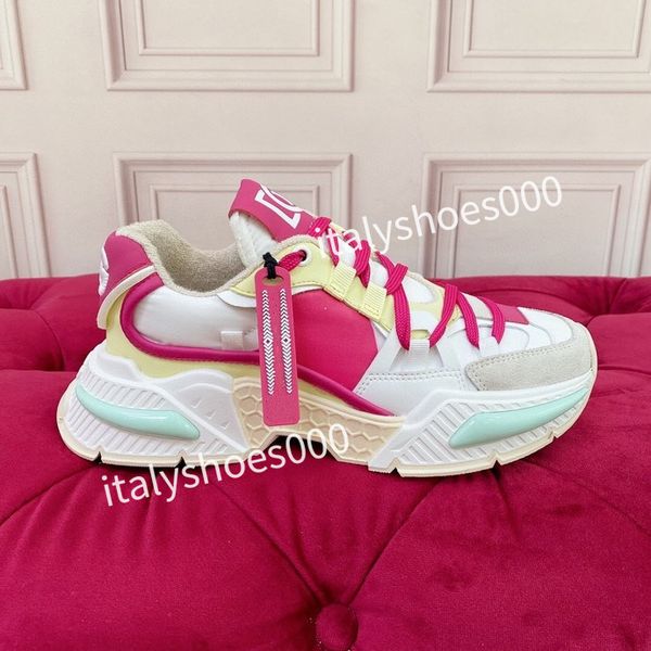 

new womens fashion sports shoes black white rainbow heel trainer womens casual runner sneakers outdoor