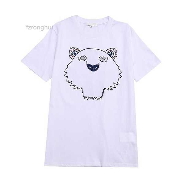 

men's t-shirts tigerhead tshirts men designer shirt streetwear mens tees summer with tiger and letters printed hiphop styles asian siz, White;black