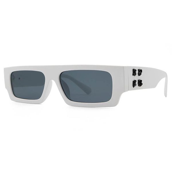 

off fashion x relief sunglasses men women sun glasses goggle beach adumbral multi color option, White;black