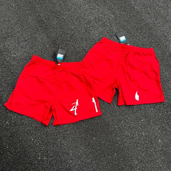 

mens shorts designer summer women men shorts are elegant swim short casual sports gym quick drying man beach pants black red asian size m-3x, White;black