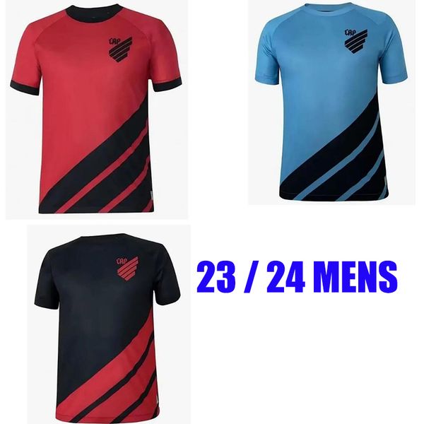 

2023 2024 maillots de foot atletico soccer jerseys paranaense home away third 23 24 fabinho jorginho bissoli pedrinho football shirt uniform, Black;yellow