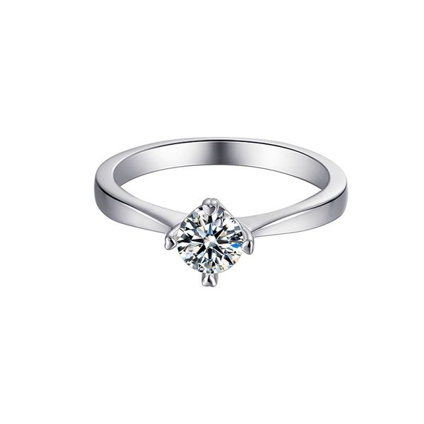 

moissanite rings jewelry factory wholesale designer jewelry for women wedding ring platinum plating luxury ring love rings gold ring for gir, Golden;silver