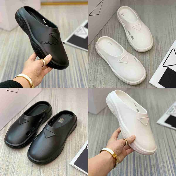 

casual shoes croc sandal designer rubber slipper pool women platform foam sandals flat multicolor fashion summer outdoor flip flops thick so, Black