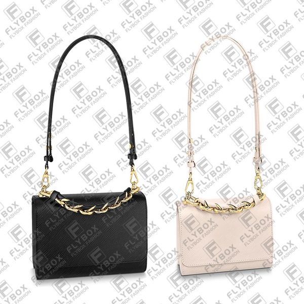 

m59887 m59888 m59852 twist chain bag shoulder bag women fashion luxury designer crossbody handbag tote op 5a purse fast delivery