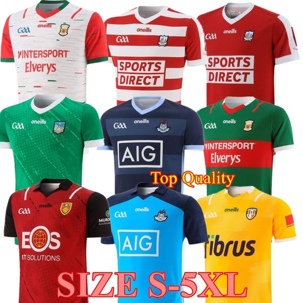 

2023 rugby limerick cork dublin gaa jerseys sweatshirt 22 23 down louth antrim wicklow mayo hurling derry retro survetement cork classic hom, Black;gray