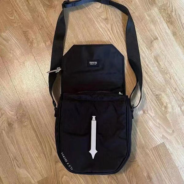

2.0 trapstar bag fashion shoulder bags that female couple cross bag letter trend messenger wallets women men bags, Red;black