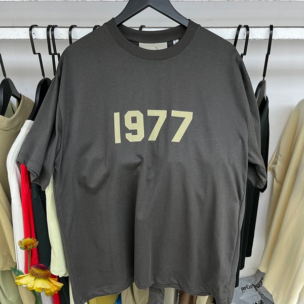 

mens t shirt 1977 printed fashion man t-shirt cotton casual tees casual letters printing size range s-xl, White;black