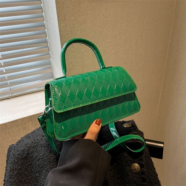 

women's new fashion embossed handheld small bag women's shoulder crossbody bag