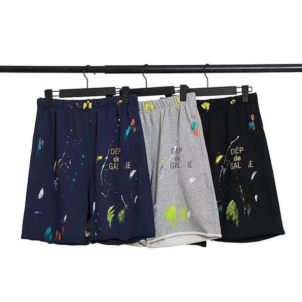 

designer shorts high street graffiti summer short fashion luxurys letter tshirts breathable and cool fabric is comfortable, White;black