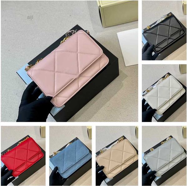 

7 a luxury fashion designer bags women shoulder crossbody cc woc disc 19 big quilted leather wallet black suede handbags messenger