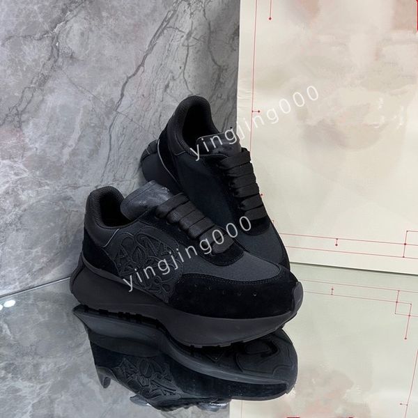 

new men designer quality casual shoes classic canvas sneakers fashion platform heighten trainers designers sneaker2023, Black