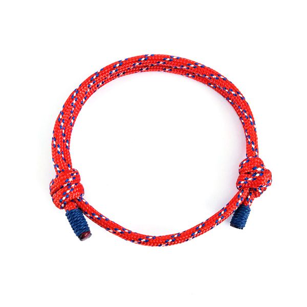 

classic design adjustable paracord bracelets handmade rope jewelry for gift, White