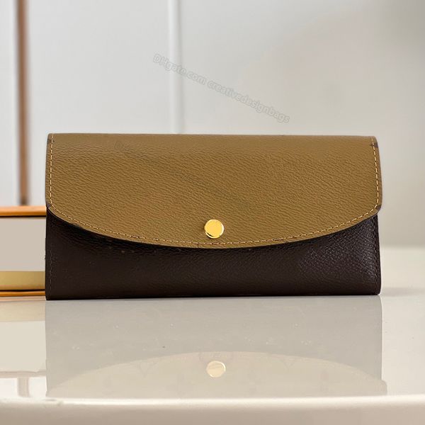 

emilier wallet victorin women clemence rosali yellow brown colorblock snap floral letter canvas coin purse zipper credit card holder dust ba