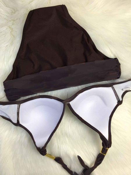 

Women bikinis Classic Swimwear Letter Pattern Print Sexy Summer Two Pieces Swimsuit Hot Women' Fashion Bikinis 3 Styles Bathing Suit, Customize