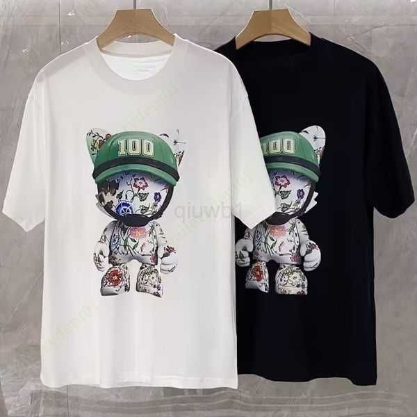 

mens t shir designer shirs clohes couple models shir spors graphic ees coon -shir hip hop fun prin shir digial direc prining oversized fi b1, White;black