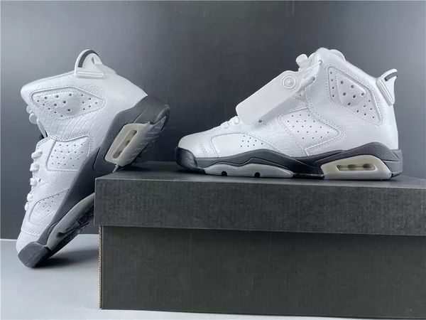

alligator white black-alligator basketball shoes jumpman 6 6s designer outdoor shoes sneaker sports with original box